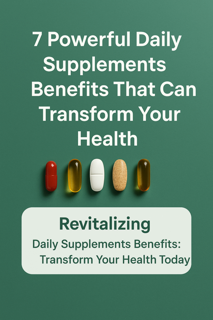 daily Supplements