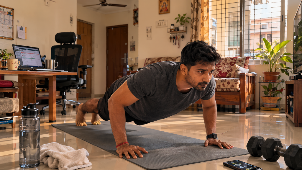 Home Workout Plan for Indian Men in Their 30s